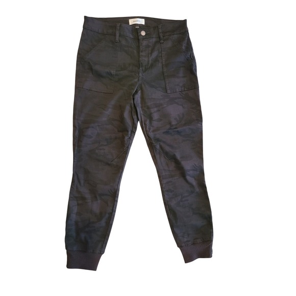 NWT Level 99 Womens Camo Cargo Utility Jogger Pants Size 29 (8) Ankle Zip - Picture 2 of 8